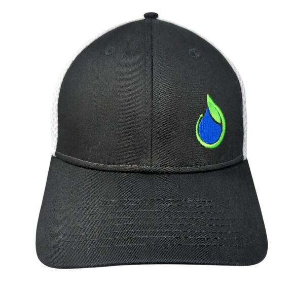 Magic Valley Irrigation & Repair Fitted Trucker Hat Black M/L Mesh Back New Era - Picture 1 of 9